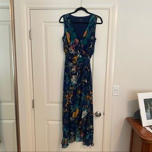 Floral Wrap Dress
